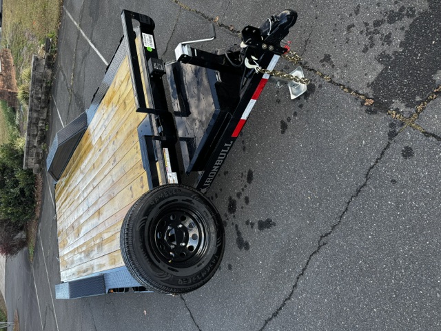 20ft Drive Over Flatbed Car Hauler Trailer view 6